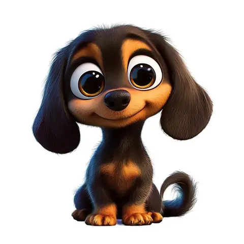Ảnh Chú Chó Hoạt Hình