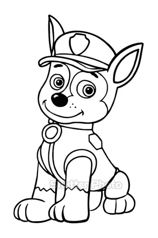 Hình Ảnh Cho Con Chó Hoạt Hình Màu Trắng: