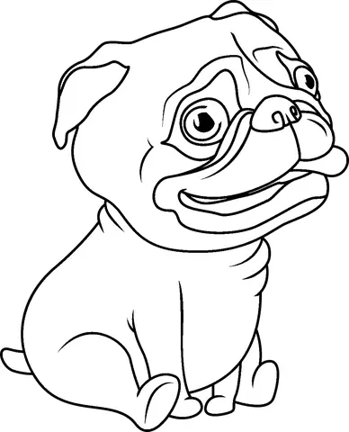 Hình Ảnh Cho Con Chó Hoạt Hình Màu Trắng: