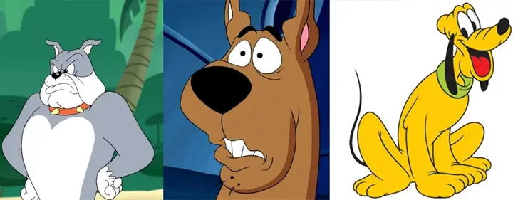 Hình Ảnh Cho Con Chó Hoạt Hình Màu Trắng: