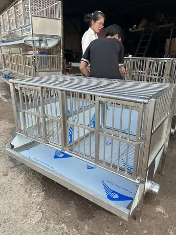 Chuồng Chó Ống Có Máng Thải, Vách Ngăn Giá Bán Từ 3,5 Triệu Đến 6 Triệu Đồng