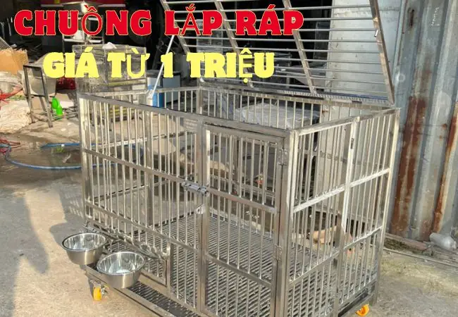 Chuồng Cho Xếp, Lắp Ráp Giá Bán Tại Xưởng Từ 1 Triệu Đến 3,5 Triệu Đồng