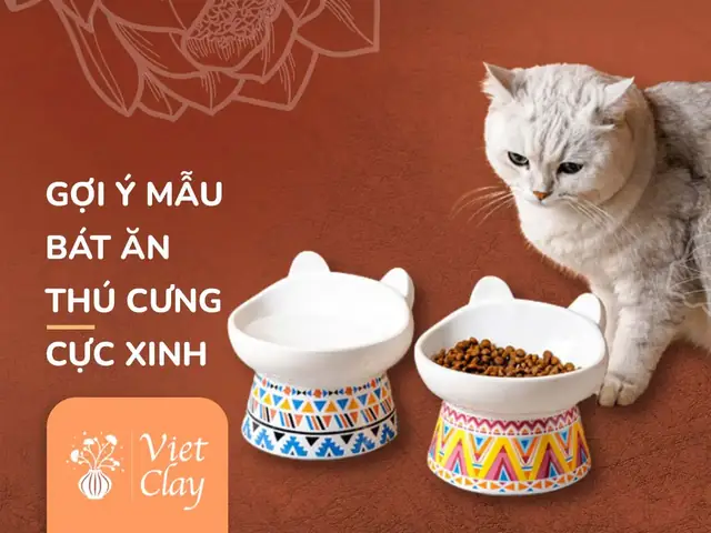 Mua Bát Ăn Cho Mèo & Chó Con (giá Tốt 2023)