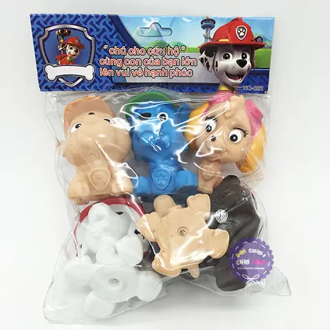 Bộ Đồ Chơi 6 Con Thú Chít Chó Cứu Hộ Paw Patrol