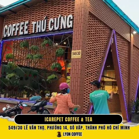 Icarepet Coffee & Tea – Quán Cà Phê Chó Mèo Ở Gò Vấp