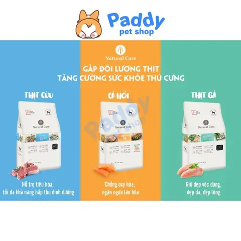 Thức Ăn Hạt Cho Chó Hữu Cơ Natural Core Eco Value Gấp Đôi Thịt