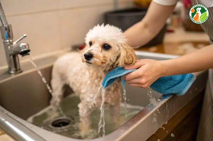 Tắm Rửa Thường Xuyên Và Chải Lông Đúng Cách