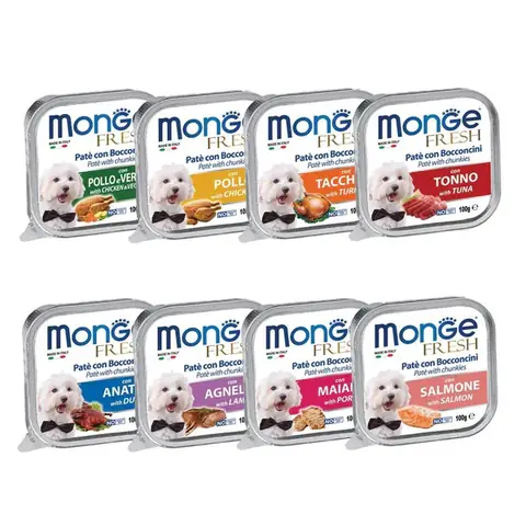 Pate Monge Đóng Hộp 100g – Đa Dạng Vị, Dễ Tiêu Hóa, Kích Thích Ăn Ngon