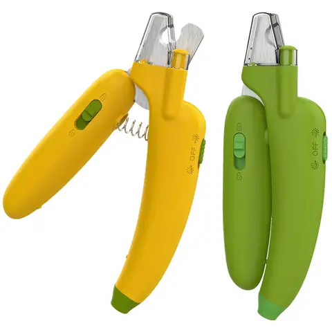 Kìm Cắt Móng Chó Mèo Có Đèn Soi Paw The Banana Pet Nail Trimmer