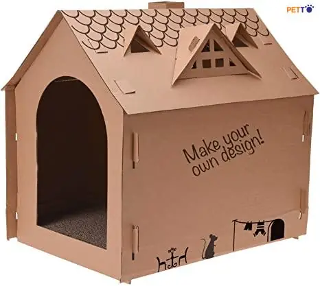 Cách Làm Chỗ Ngủ Cho Chó Bằng Thùng Giấy