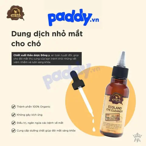 Dung Dịch Vệ Sinh Mắt Cho Chó Budle Eye Cleaner 120ml