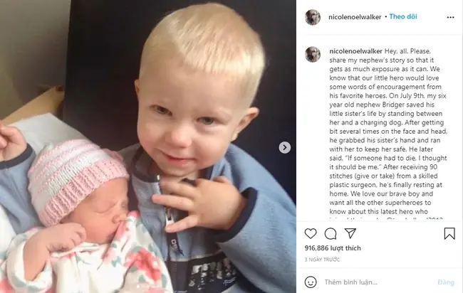 Câu Chuyện Của Bé Trai 6 Tuổi Bridger Walker Nhận Được Nhiều Sự Quan Tâm Của Dân Mạng. Câu Chuyện Của Bé Trai 6 Tuổi Bridger Walker Nhận Được Nhiều Sự Quan Tâm Của Dân Mạng.