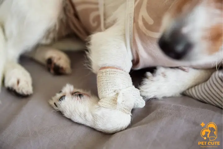 Chó Bị Trật Khớp Chân Trước