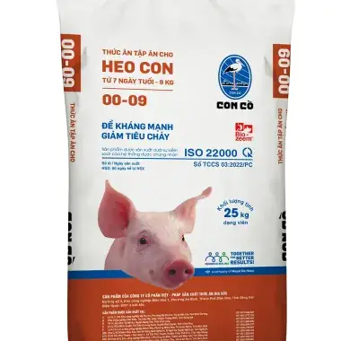Cám Viên Tập Ăn Cho Heo Chó C14 Con Cò 5kg Giá Rẻ 146000đ