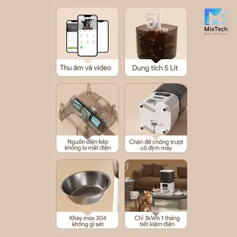 Máy Cho Chó Mèo Ăn Tự Động- Giải Pháp Hiệu Quả Cho Cuộc Sống Hiện Đại Máy Cho Chó Mèo Ăn Tự Động- Giải Pháp Hiệu Quả Cho Cuộc Sống Hiện Đại