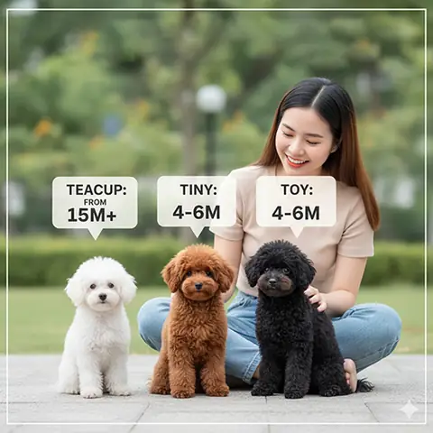Chó Poodle Giá 4 Triệu: Có Đáng Mua Hay Không?
