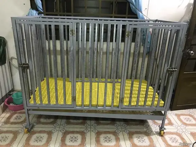 Mẫu Chuồng Chó Bằng Sắt Hộp
