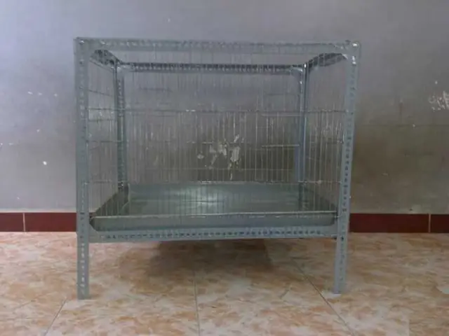 Mẫu Chuồng Chó Bằng Sắt V Lỗ