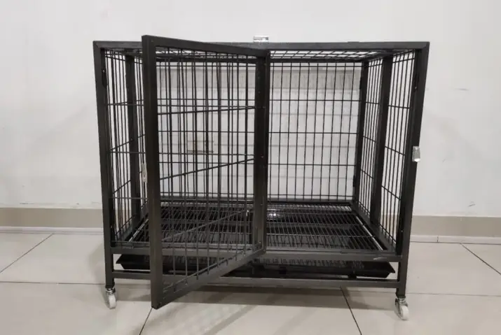 Chuồng Chó Sắt Gấp Gọn Cho Chó To