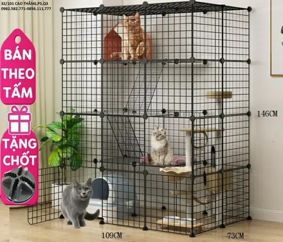 Chuồng Quây Chó Mèo Lắp Ghép: Lựa Chọn Thông Minh Cho Mọi Nhà