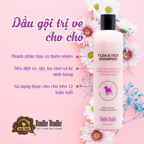 Dầu Gội Trị Ve Chó