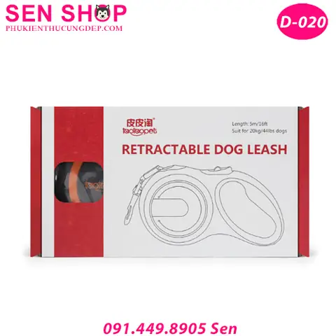 Xem Chi Tiết Hình Ảnh Dây Dắt Chó Tự Cuốn