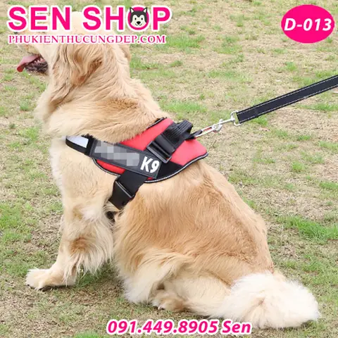 Xem Hình Ảnh Chi Tiết Đai Yếm Dắt Chó Police
