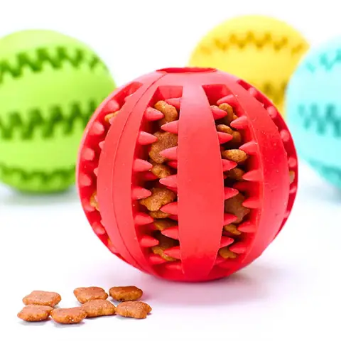 Bóng Gặm Có Khe Nhét Thức Ăn