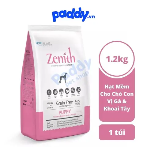 Hạt Mềm Cho Chó Con Zenith Puppy