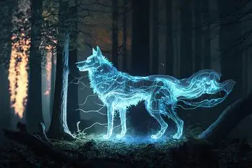 Hình Nền Sói Cô Độc 4k