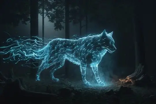 Hình Nền Sói Cô Độc 4k