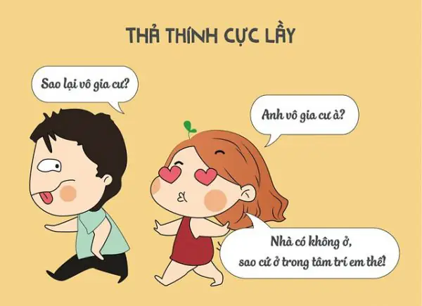 Stt Hài Hước, Cap Vui Thả Thính