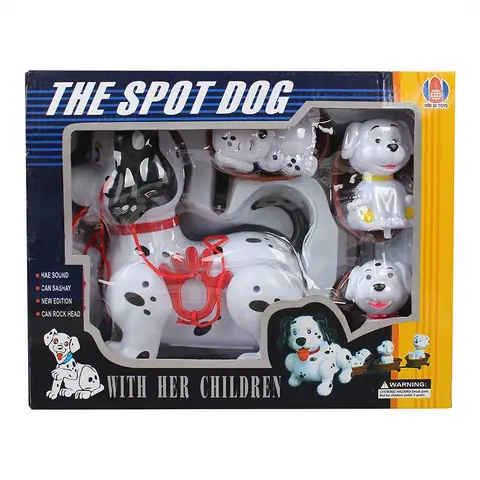 Bộ Đồ Chơi Phát Nhạc Chó Đốm Kéo Đàn No.6801