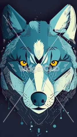 Sói Huyền Bí Trong Nghệ Thuật Bầu Trời Đêm Sói Huyền Bí Trong Nghệ Thuật Bầu Trời Đêm