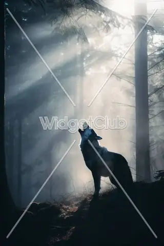 Cảnh Rừng Huyền Bí Với Tiếng Sói Tru Cảnh Rừng Huyền Bí Với Tiếng Sói Tru