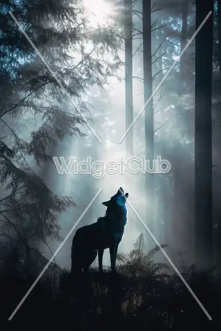 Cảnh Rừng Huyền Bí Với Tiếng Sói Tru Cảnh Rừng Huyền Bí Với Tiếng Sói Tru