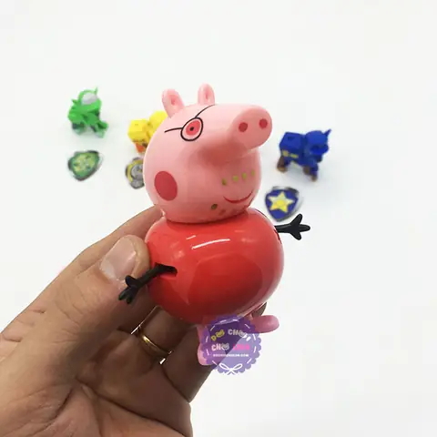 Hộp Đồ Chơi Chó Paw Patrol & Heo Peppa Pig