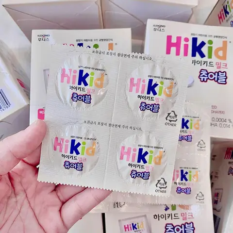 Thành Phần Dinh Dưỡng Và Công Dụng Của Sữa Hikid Dạng Viên Kẹo