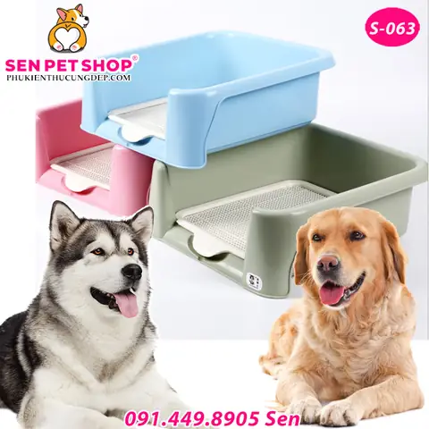 Khay Vệ Sinh Cho Chó Lớn Dành Cho Các Bé 15kg Trở Lên Khay Vệ Sinh Cho Chó Lớn Dành Cho Các Bé 15kg Trở Lên