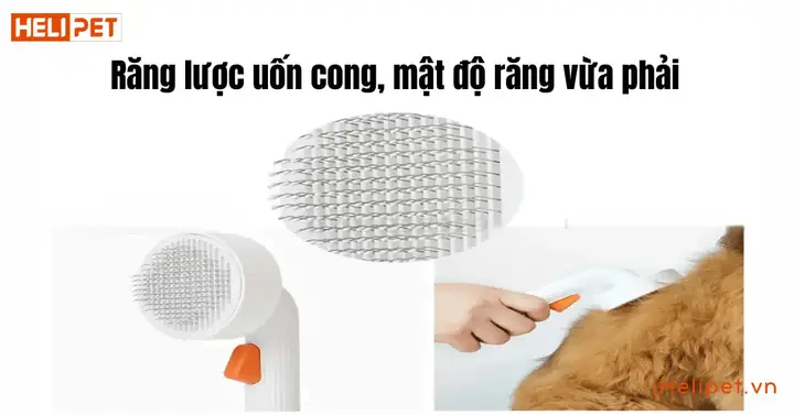 Thiết Kế Lược Chải Lông Petkit Pro
