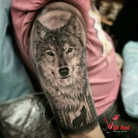 Ý Tưởng Hình Xăm Chó Sói Ở Nhiều Vị Trí