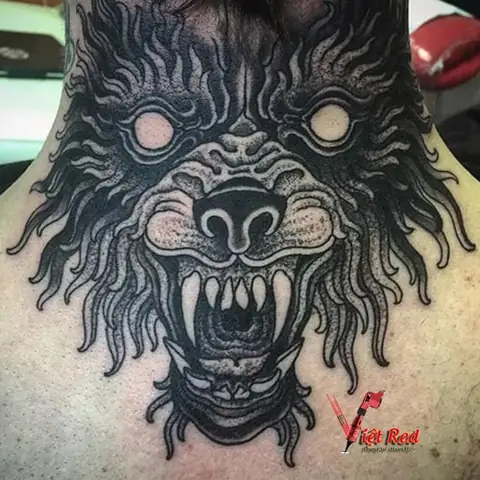 Thiết Kế Hình Xăm Chó Sói Đẹp Nhất