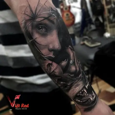 Thiết Kế Hình Xăm Chó Sói Đẹp Nhất