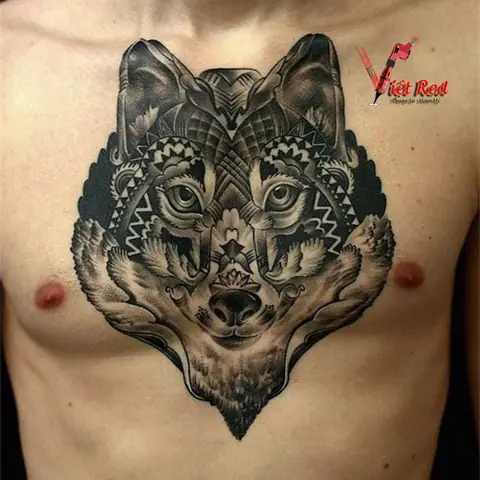 Thiết Kế Hình Xăm Chó Sói Đẹp Nhất