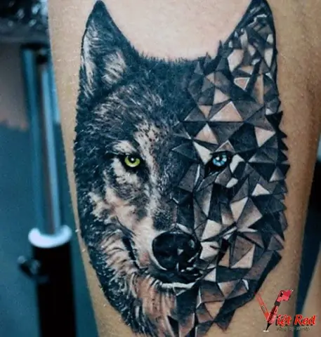 Thiết Kế Hình Xăm Chó Sói Đẹp Nhất