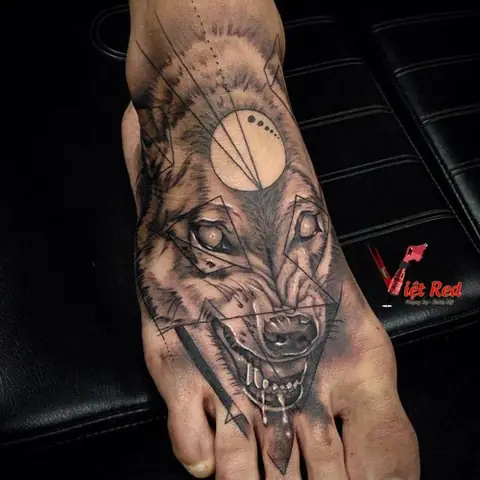 Thiết Kế Hình Xăm Chó Sói Đẹp Nhất
