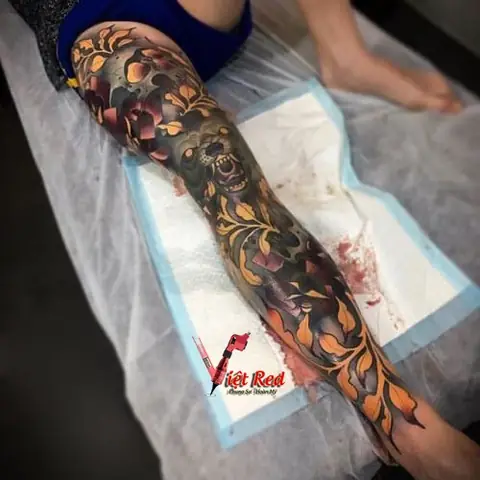 Thiết Kế Hình Xăm Chó Sói Đẹp Nhất