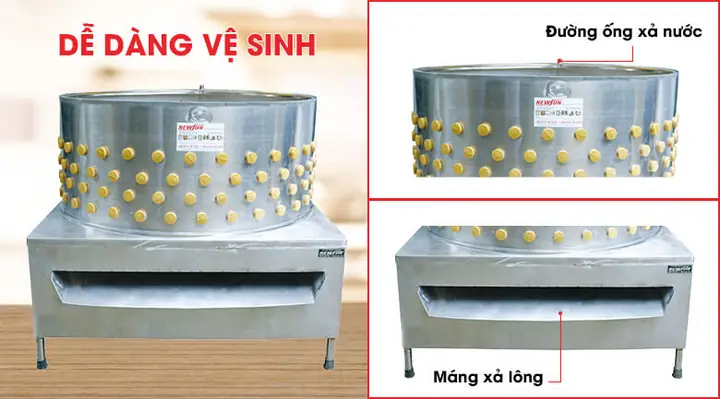 Đường Ống Nước Xả Tự Động, Máng Xả Rộng