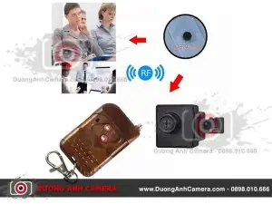 Camera 4k Ngụy Trang Cúc Áo T9 Quay Video 4k – Điều Khiển Từ Xa