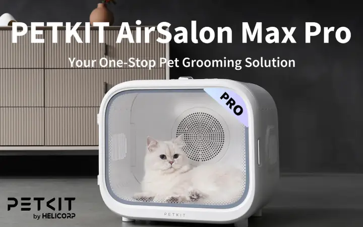 Tổng Quan Thiết Kế Lồng Sấy Lông Chó Mèo Petkit Airsalon Max Pro